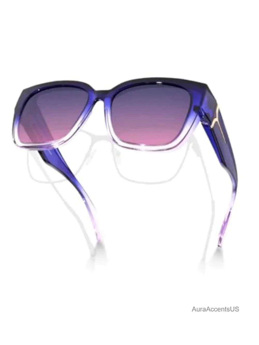 Polarized Fit Over Glasses Sunglasses for Women Square Frame